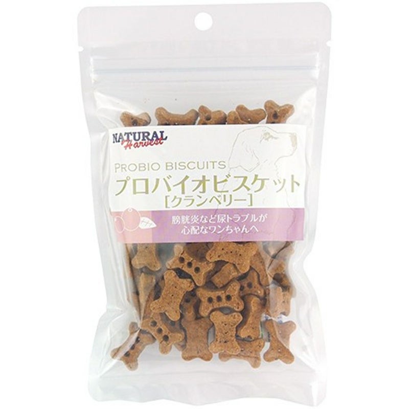 ナチュラルハーベスト プロバイオビスケット クランベリー 80ｇ