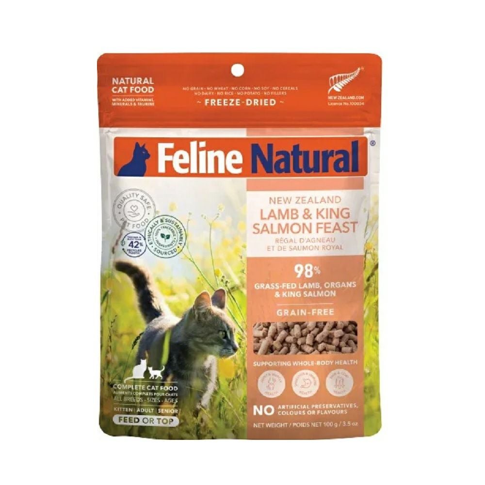 K9ナチュラル FL ラム＆キングサーモン・フィースト 100ｇ