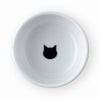 猫壱 ハッピーダイニング 猫用 脚付フードボウル 水玉 プチサイズ