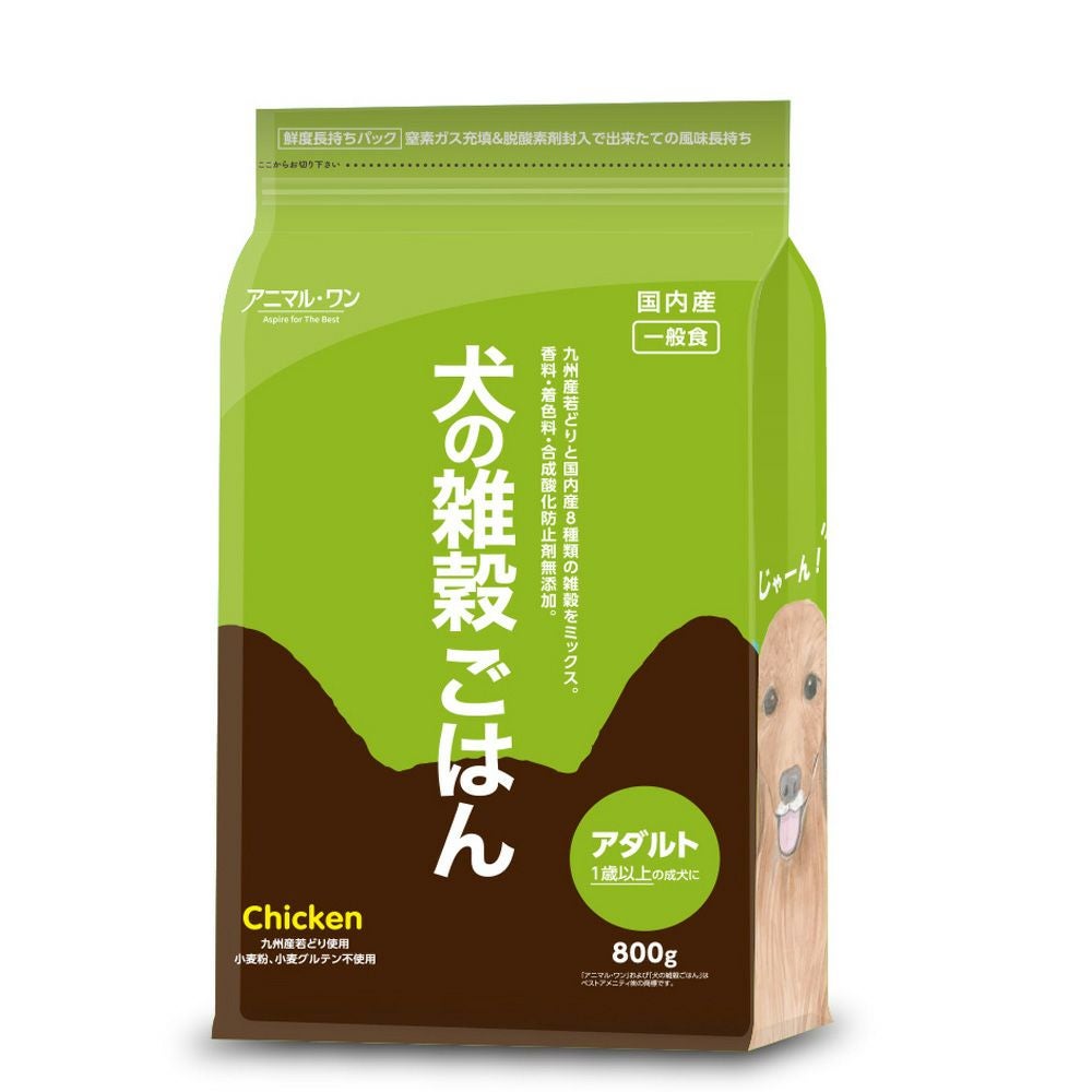 アニマル・ワン 犬の雑穀ごはん アダルトチキン 1.6kg