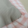 小泉ライフテックス レトロギンガムスクエアベッド ピンク M