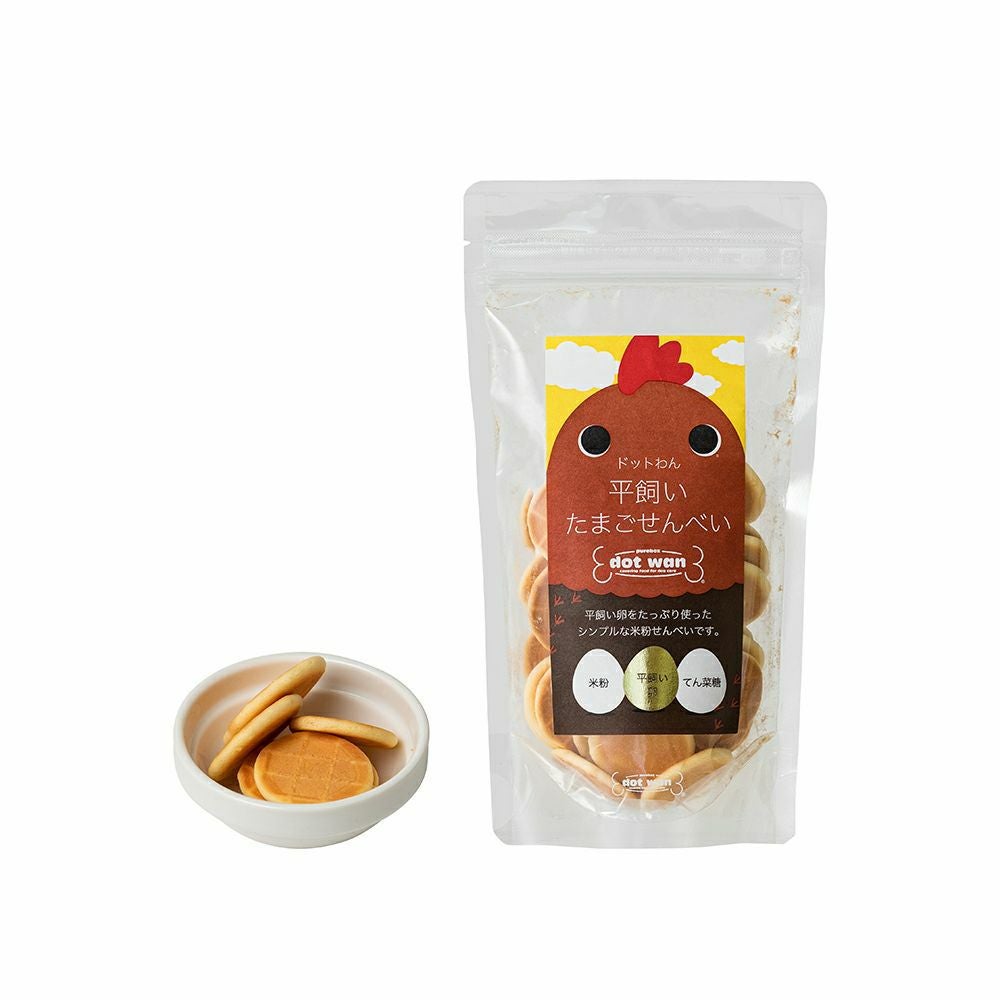ドットわん 平飼いたまごせんべい 60g