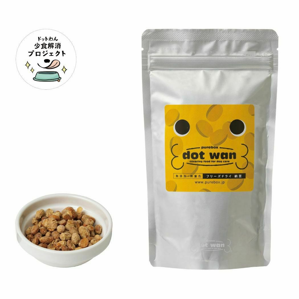 ドットわん フリーズドライ納豆 120g | P2 ONLINE STORE