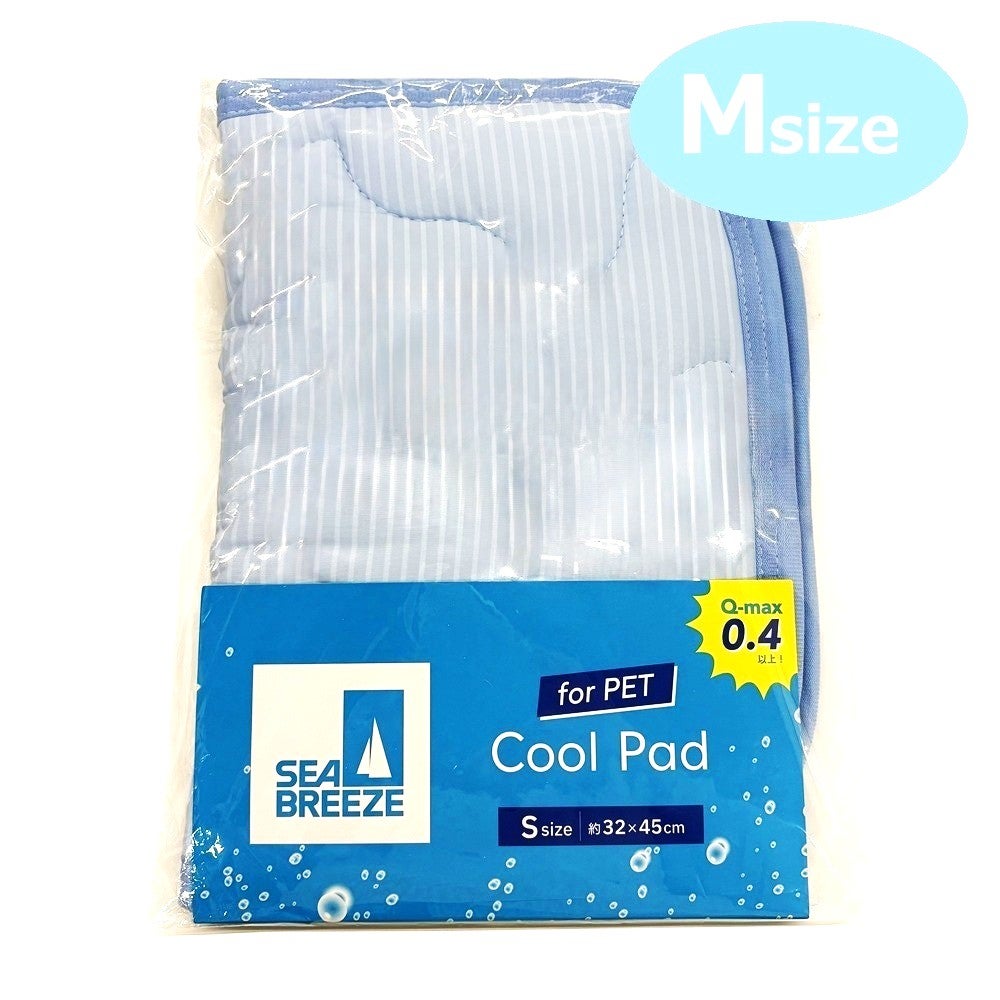 SEA BREEZE クールパッド ライトブルー Mサイズ
