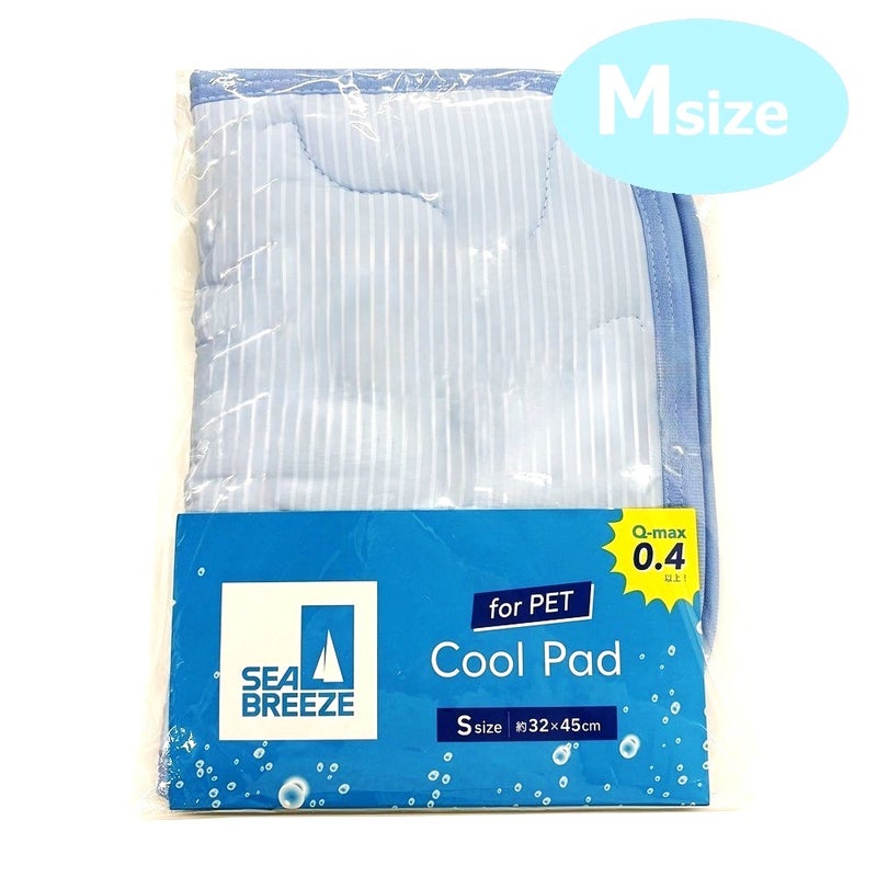 SEA BREEZE クールパッド ライトブルー Mサイズ