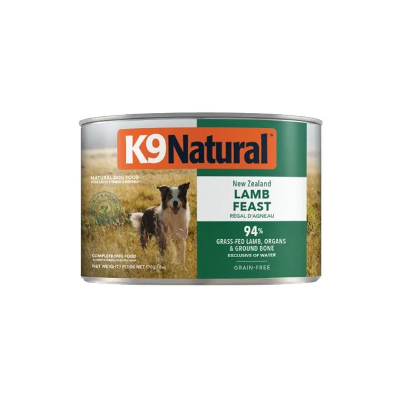 K9ナチュラル ラム・フィースト 170g
