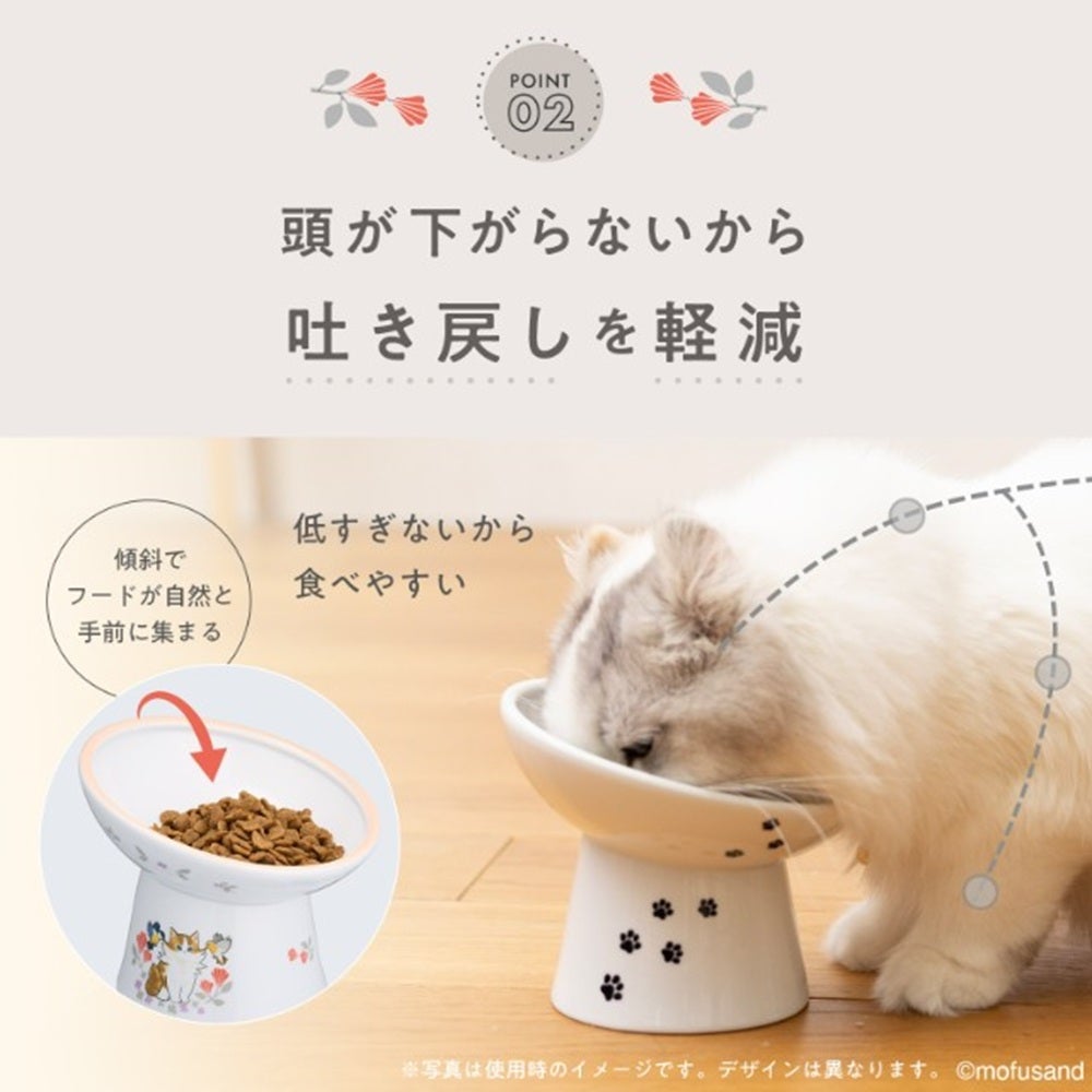猫壱 【mofusand】脚付にゃにゃめフードボウル レギュラー