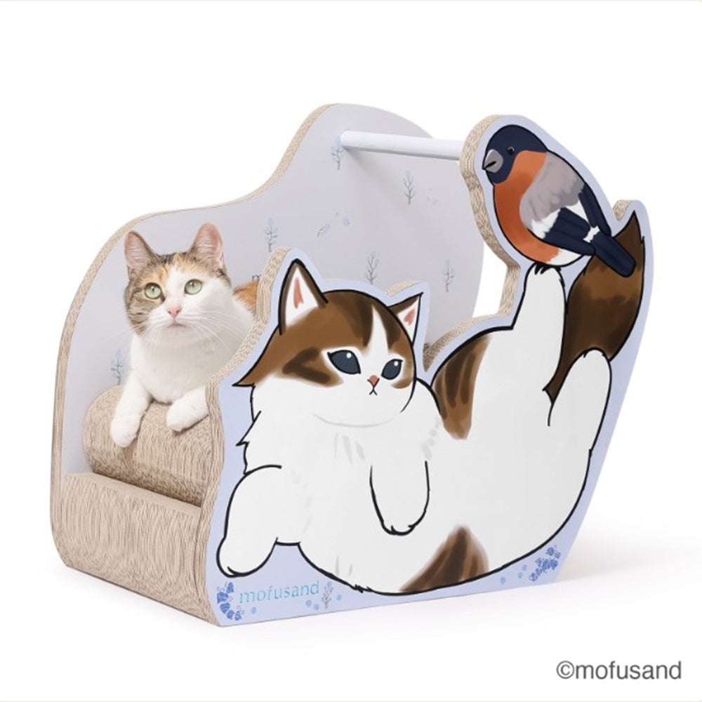 猫壱 【mofusand】バリバリダイカット（猫のゆりかご）