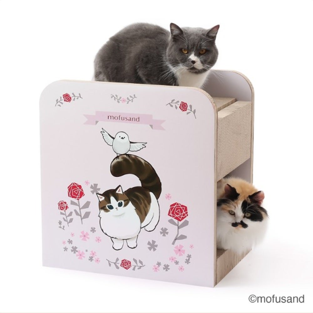 猫壱 【mofusand】バリバリダイカット（猫の隠れ家）