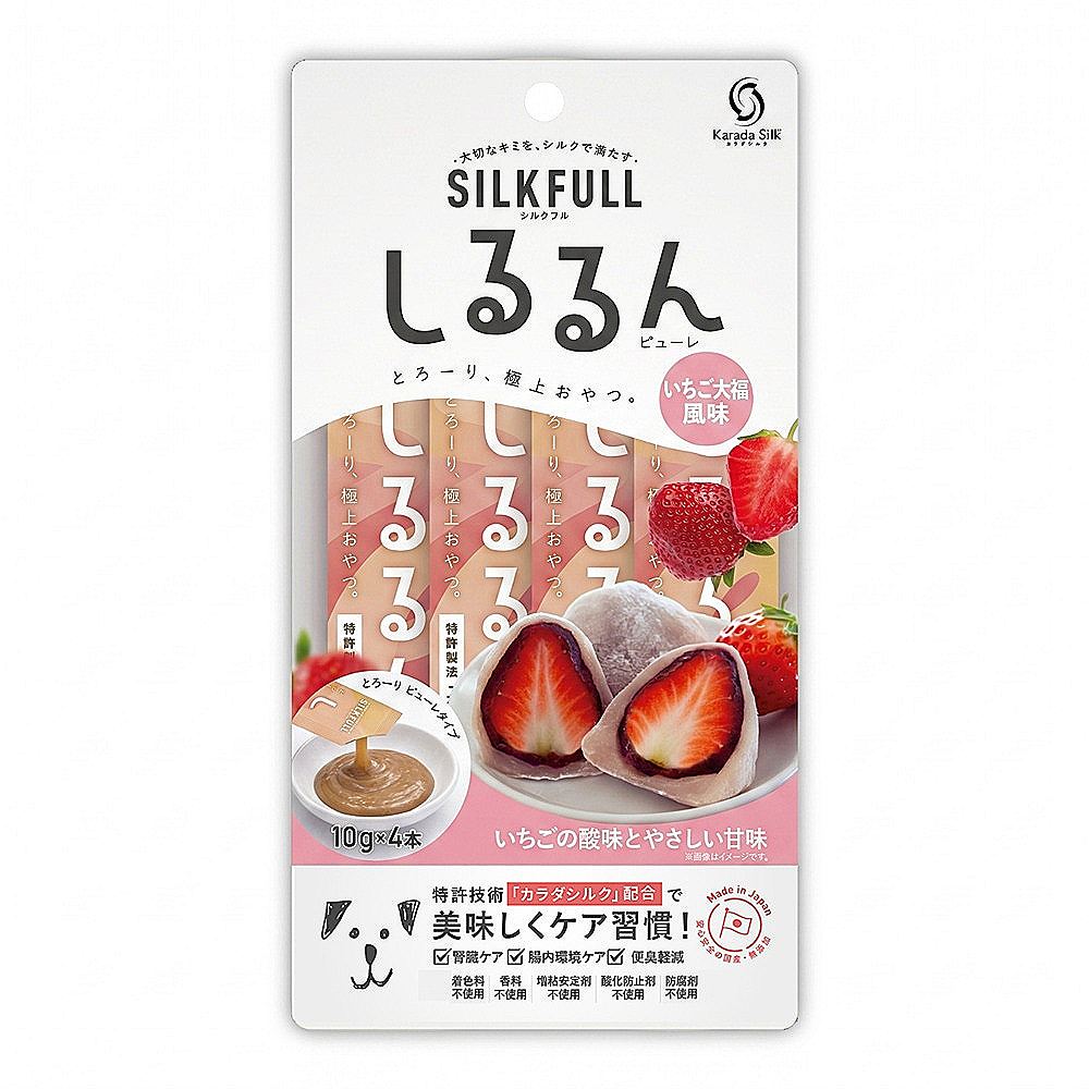 NEXT NEW WORLD SILKFULL しるるん いちご大福風味 10g×4本