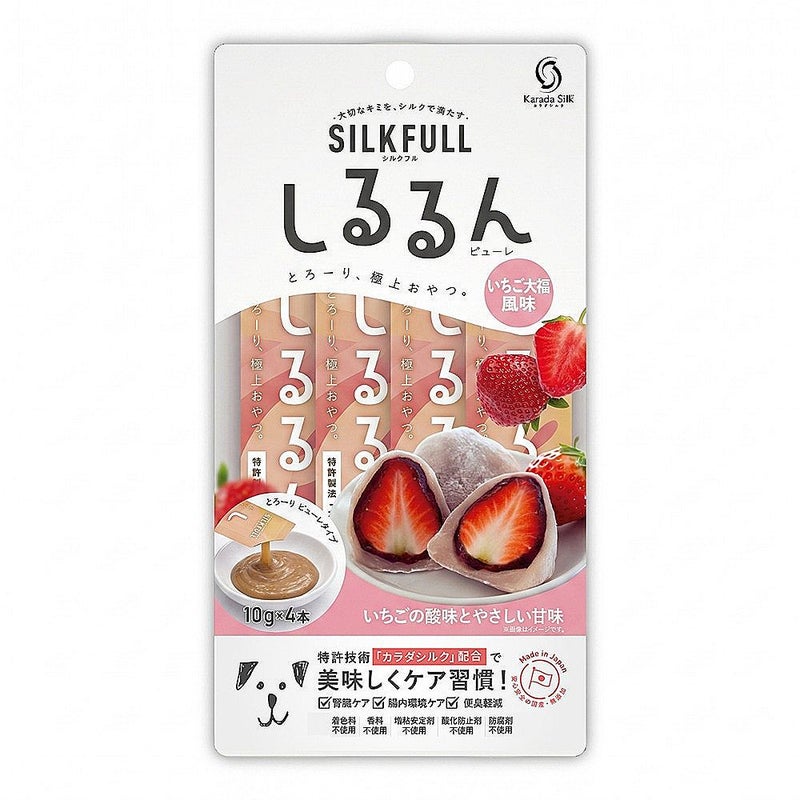 NEXT NEW WORLD SILKFULL しるるん いちご大福風味 10g×4本