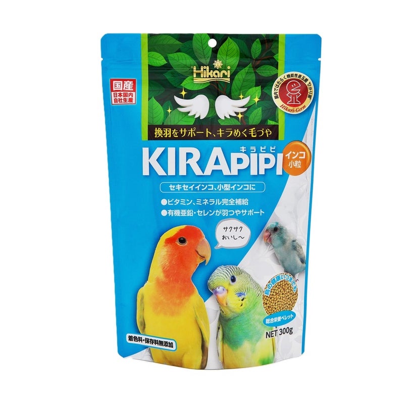 キョーリン ひかり キラピピ インコ 小粒 300g