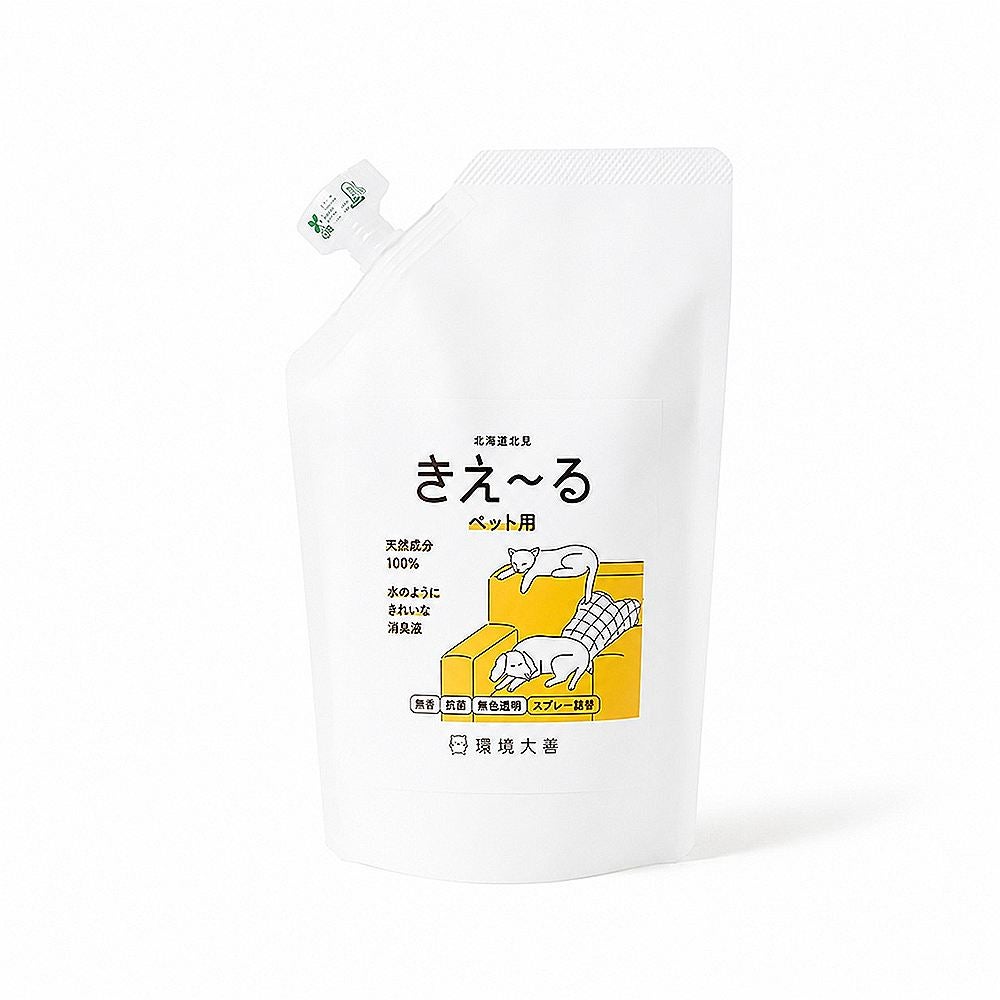 環境大善 きえ～るD ペット用 スプレータイプ 詰め替え用 500ml